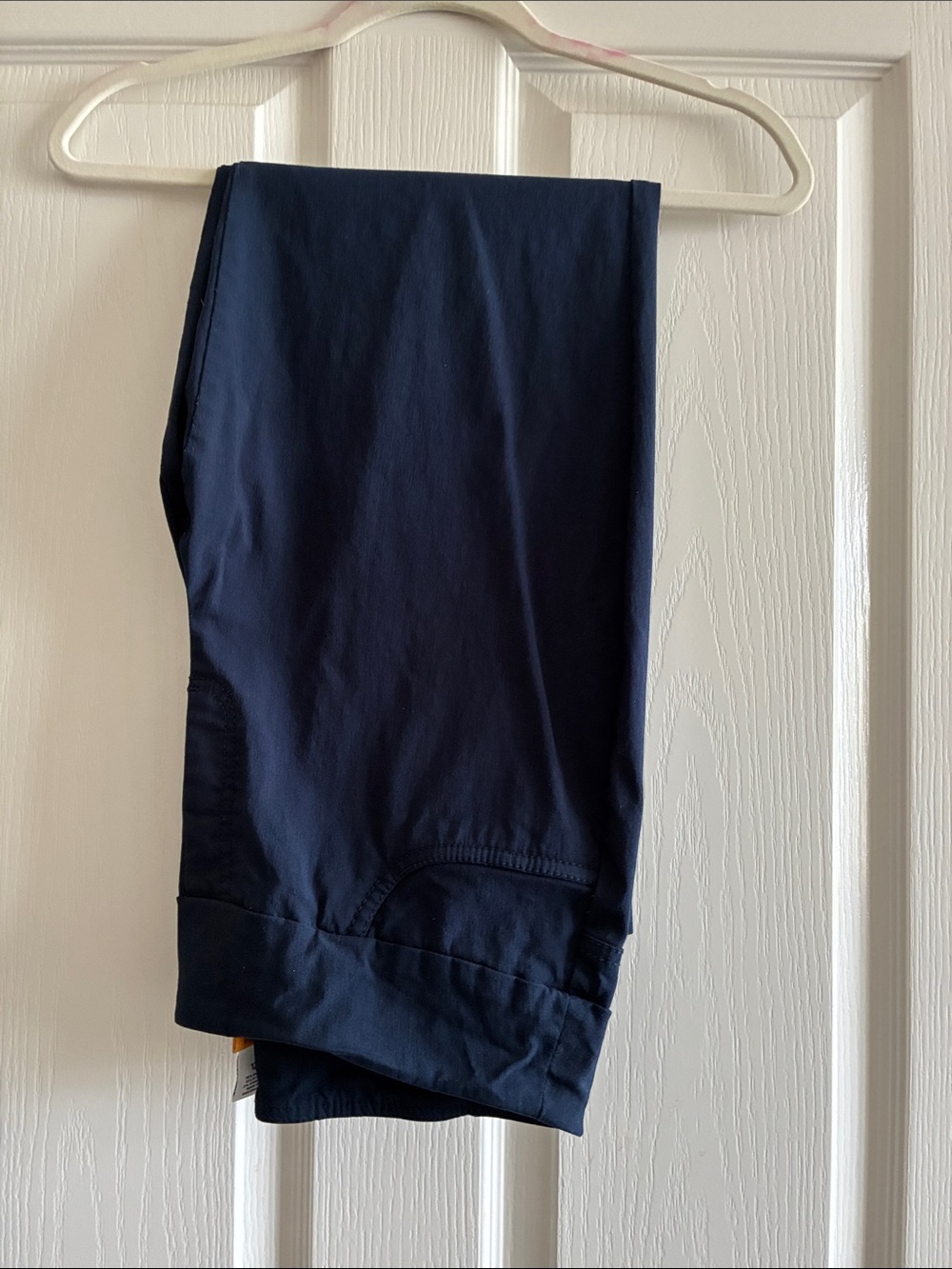 Ruby Rd. Navy Blue pull on stretch pants